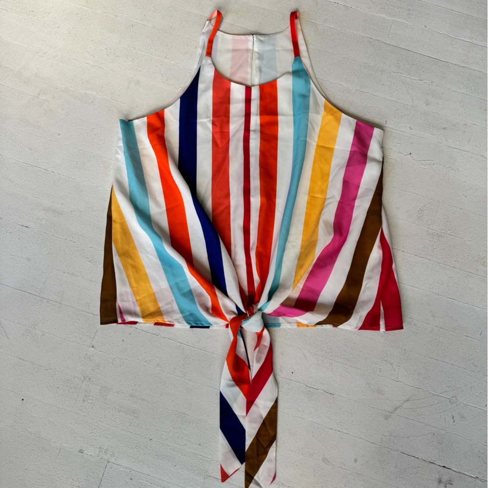 striped tank